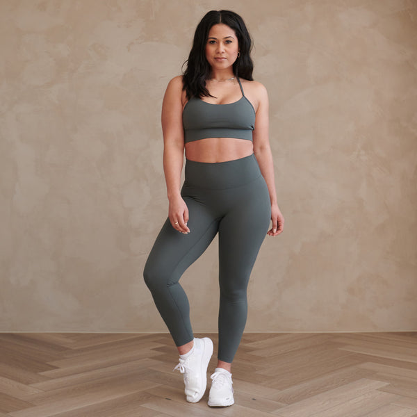 Moss Green Core Collection Leggings