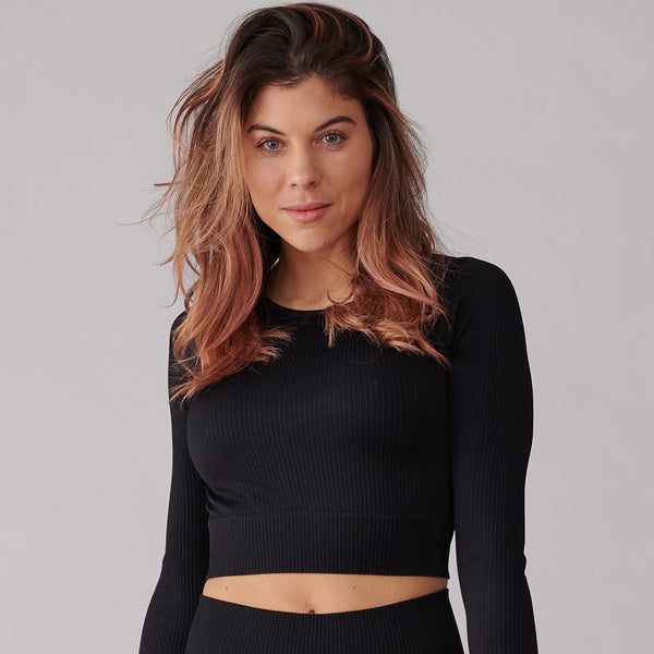 LONG SLEEVE CROP TOPS – Bare District