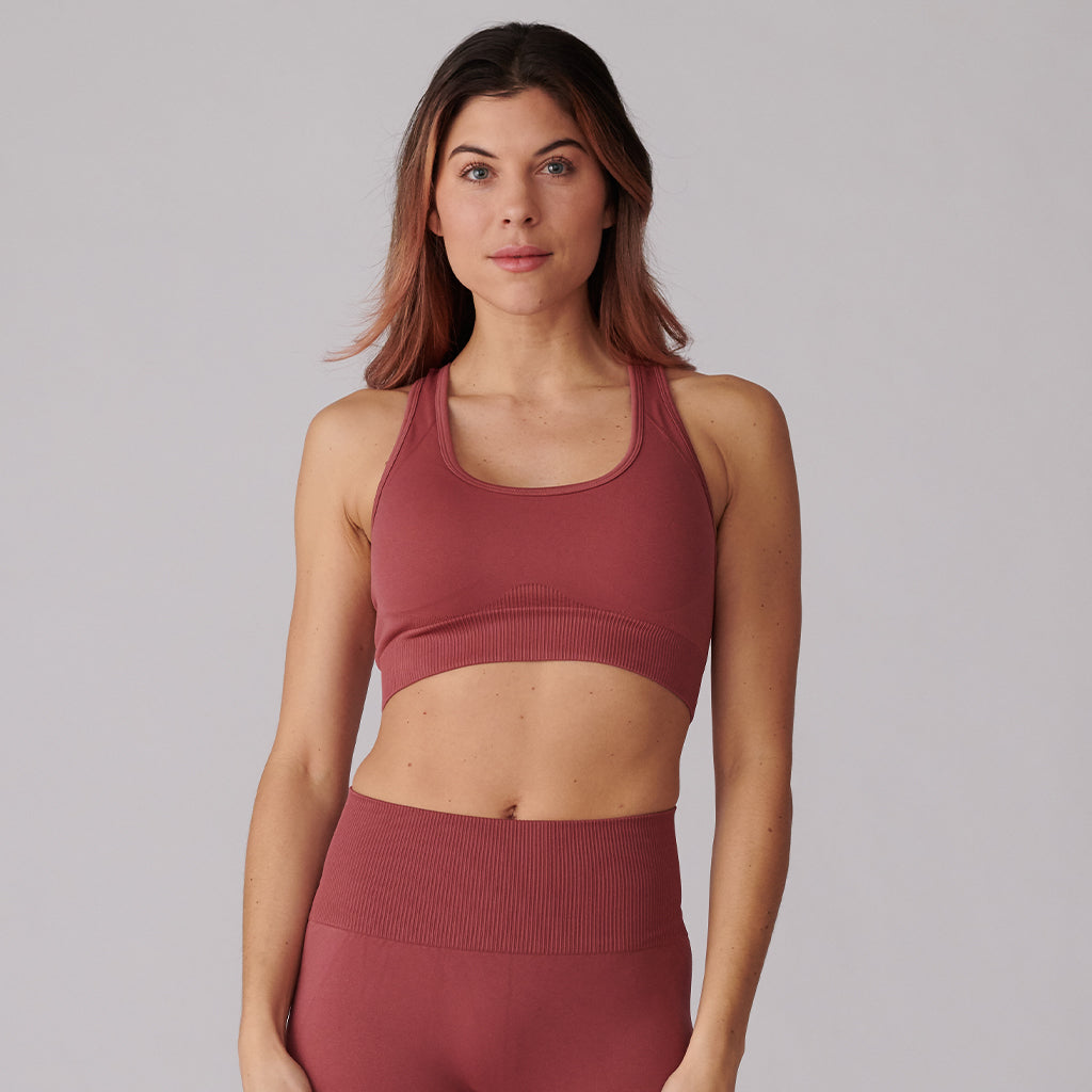 French Rose Racerback Power Bra – Bare District